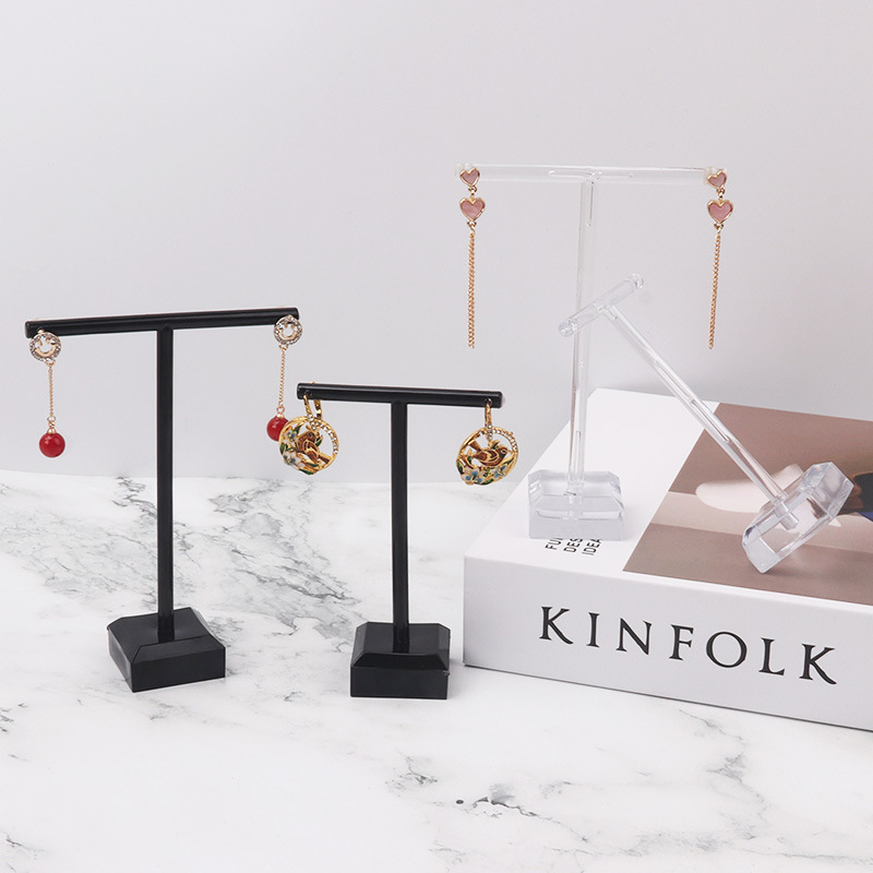 Jewelry Making Kit Professional - 2er-Set Acryl-Schmuckständer T-Form – Universeller professioneller
