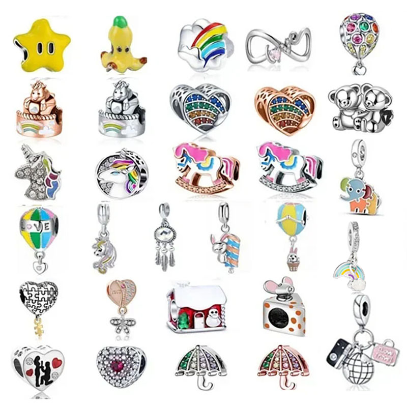 Jewelry Making Newcastle - Neue Einhorn Schloss Banane Stern Regenbogen