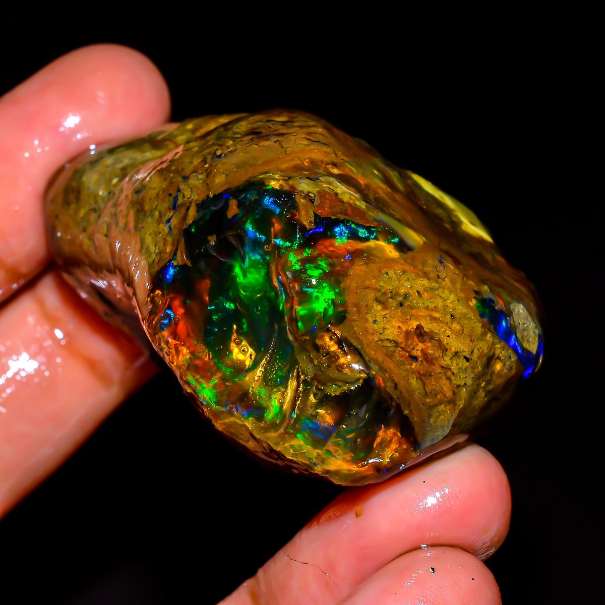 Jewelry Making Raw Materials - AAA+ Äthiopischer Welo Opal 25-80CT Rohkristall-Opal
