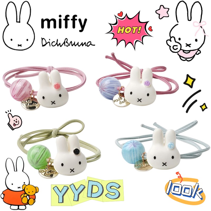 Jewelry Making With Resin - Neuer Miffy Anime-Haargummi: Niedlicher Allrounder mit