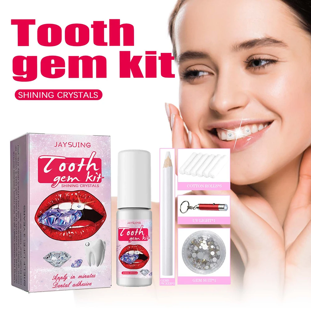 Jewelry Making Kit Professional - DIY Zahn Edelsteine Kit mit Kristallen