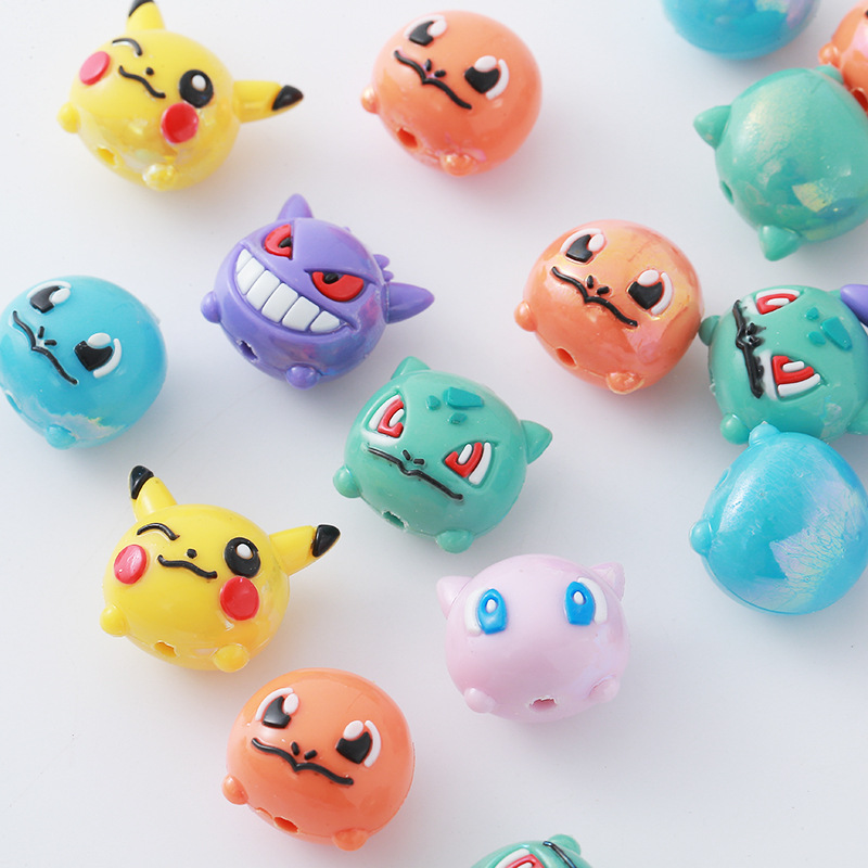12 Stück Pokémon-Perlen DIY Ha – Jewelry Making With Resin Bewertung und Preis