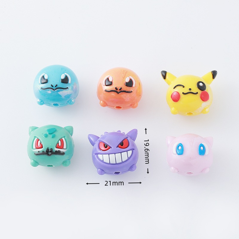 12 Stück Pokémon-Perlen DIY Ha – Jewelry Making With Resin Bewertung und Preis