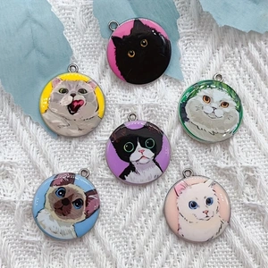 10 Stück Cartoon-Tier-Katzen-E – Jewelry Making Birthday Party Bewertung und Preis