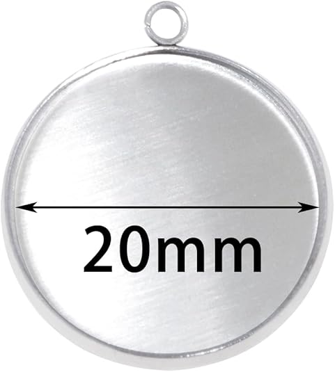 20 Stück Edelstahl-Rohlinge mi – Jewelry Making With Resin Bewertung und Preis