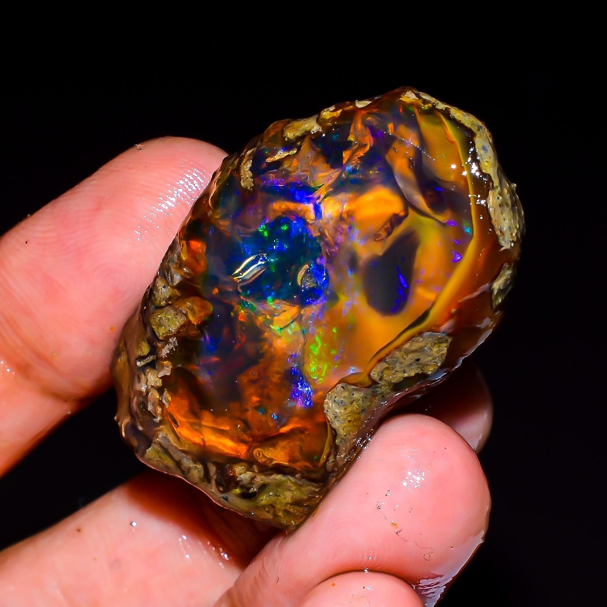 Natürlicher Äthiopischer Opal  – Jewelry Making Raw Materials Bewertung und Preis