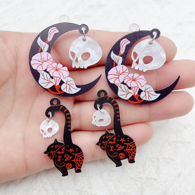 10 Stück Halloween-Schmuck aus – Jewelry Making Factory Bewertung und Preis