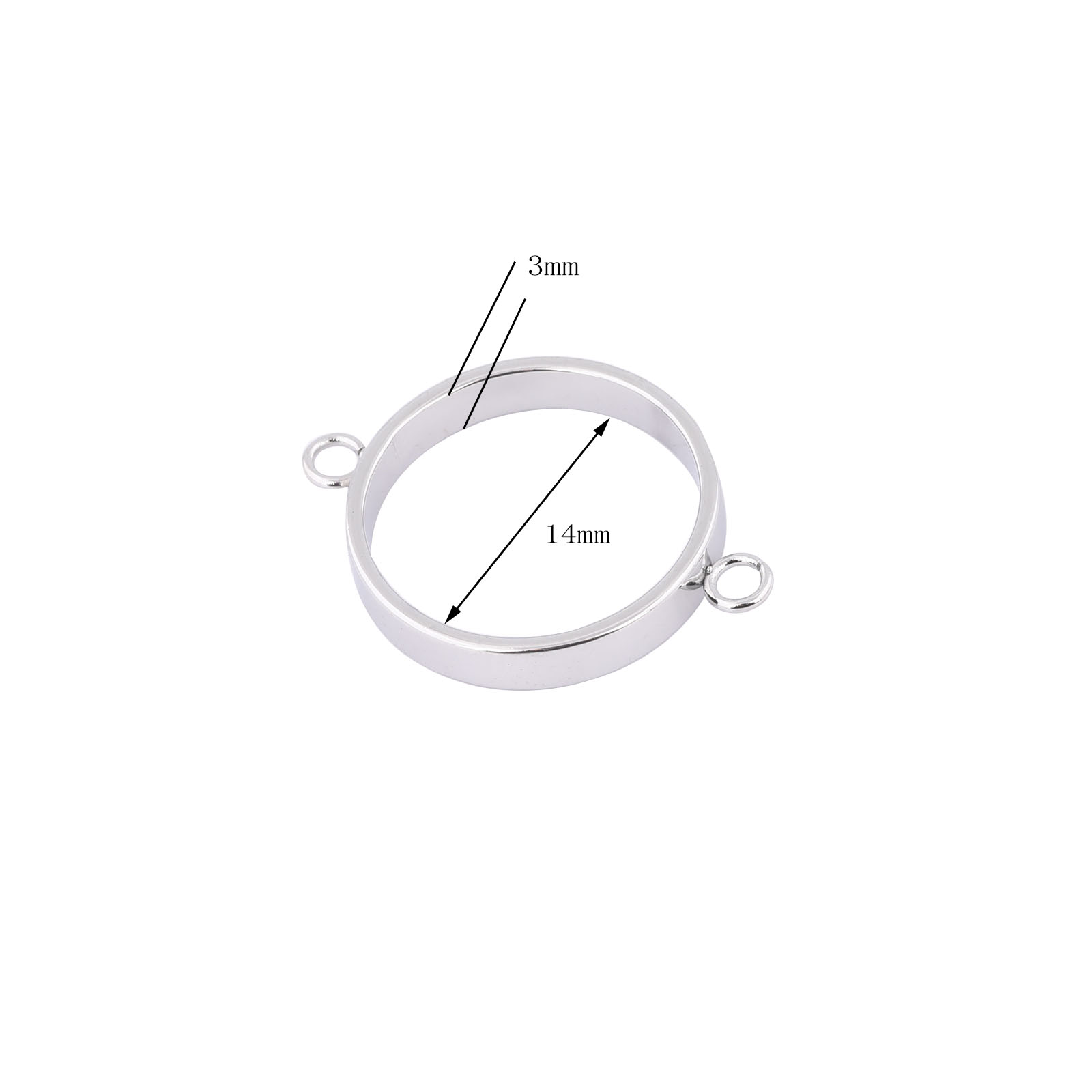 10 Stück Edelstahl 14 mm offen – Jewelry Making With Resin Bewertung und Preis