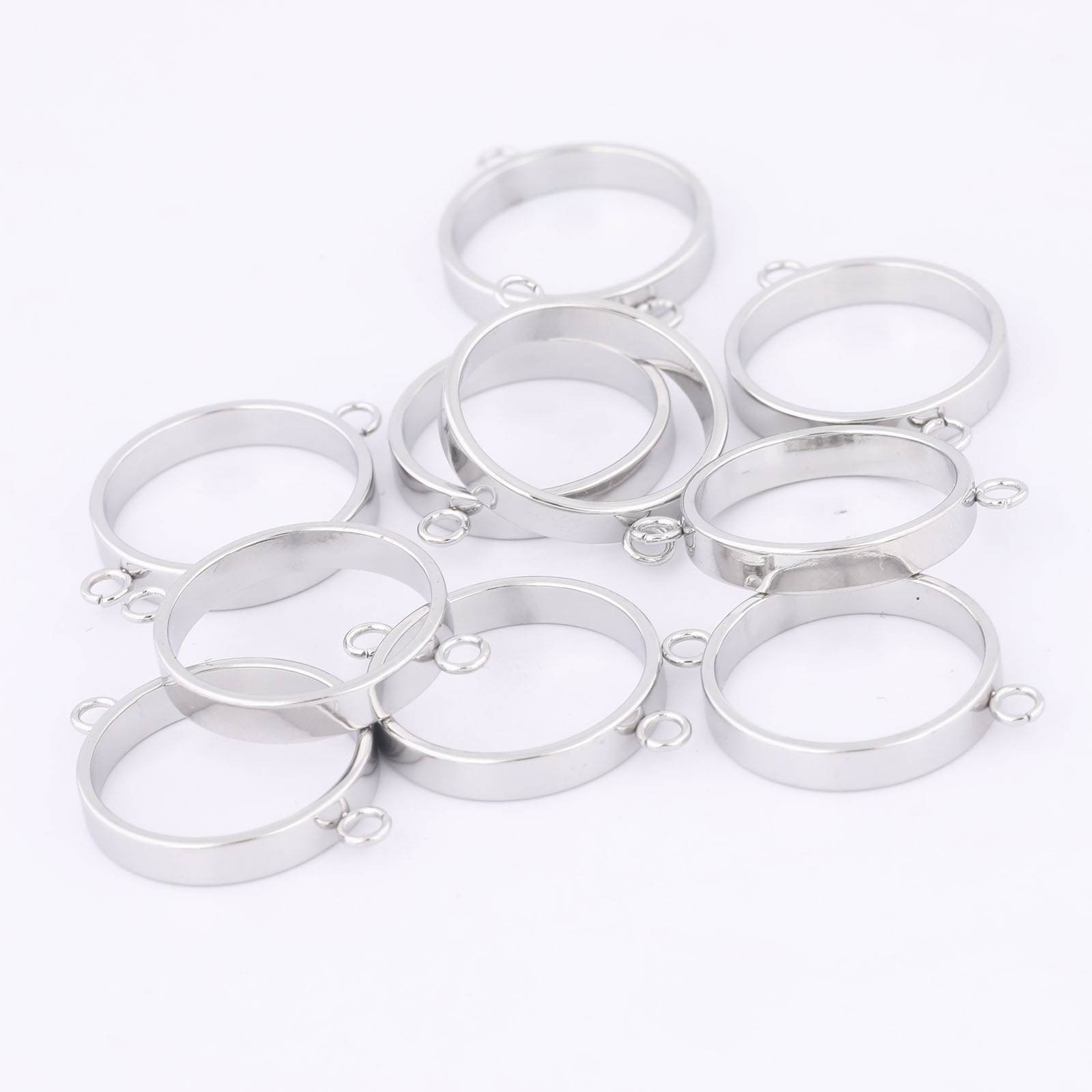 10 Stück Edelstahl 14 mm offen – Jewelry Making With Resin Bewertung und Preis