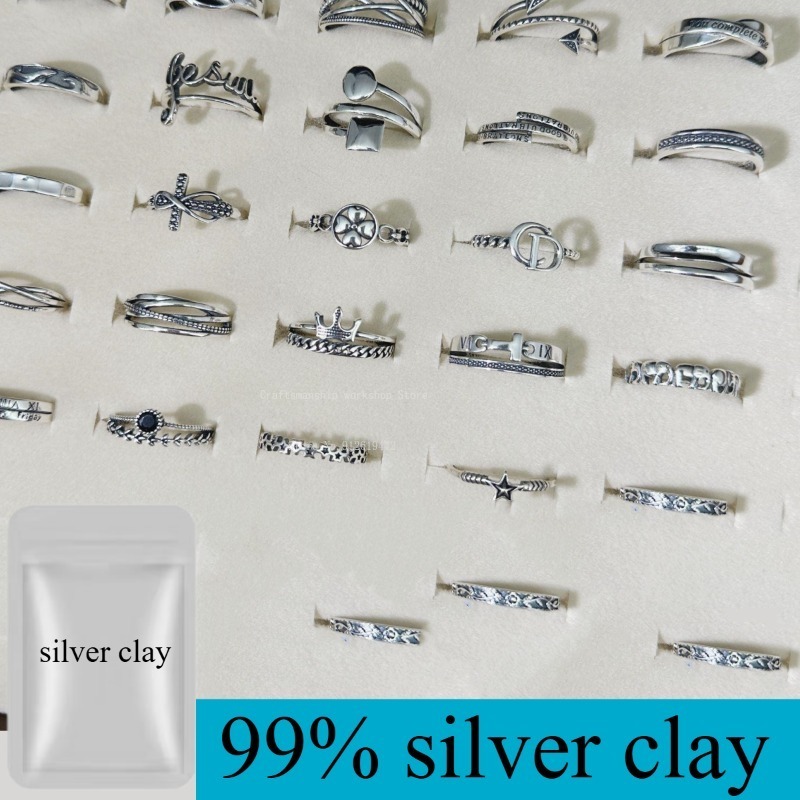 5g/10g Reiner Silberknete für  – Jewelry Making Raw Materials Bewertung und Preis