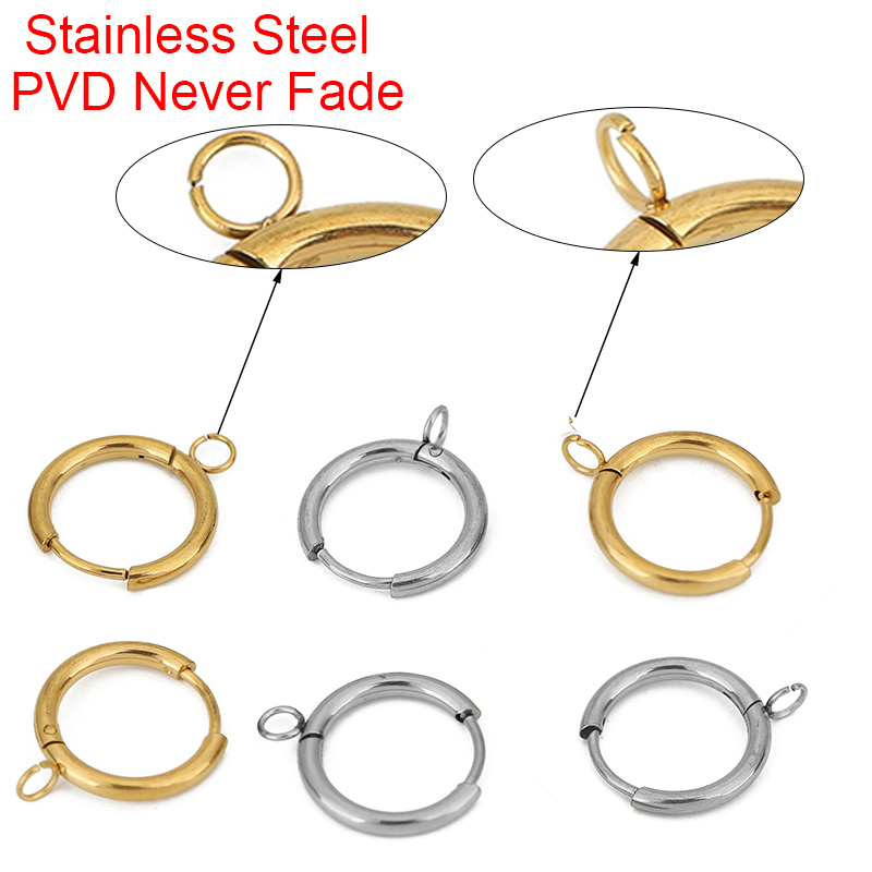 10 Stück PVD verblasst nie Ohr – Jewelry Making Earring Supplies Bewertung und Preis