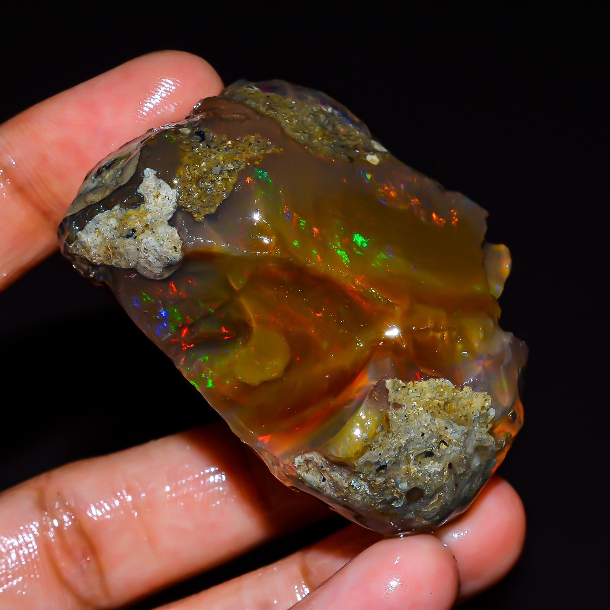 Natürlicher Äthiopischer Opal  – Jewelry Making Raw Materials Bewertung und Preis