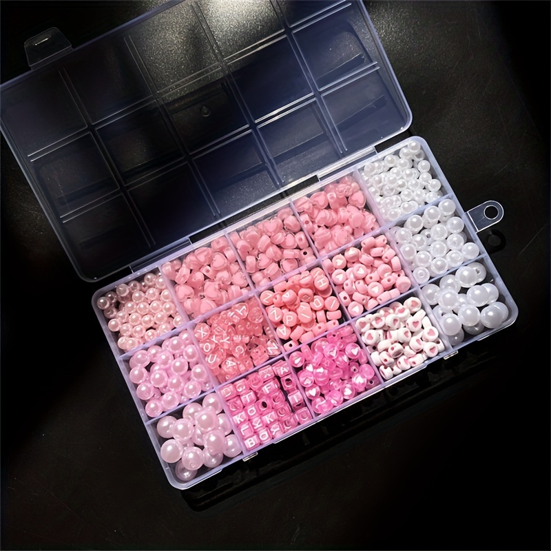 10-teiliges rosa Alphabet-Set, – Jewelry Making Course Bewertung und Preis