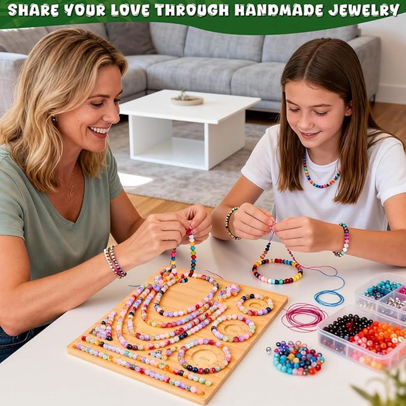 Bambus-Perlenbrett Armband Hal – Jewelry Making Desk Bewertung und Preis