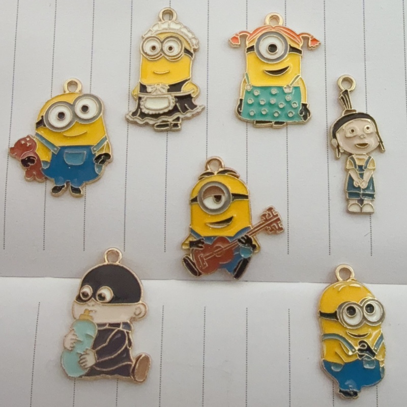 10 Stück Cartoon-Anhänger aus  – Jewelry Making Birthday Party Bewertung und Preis