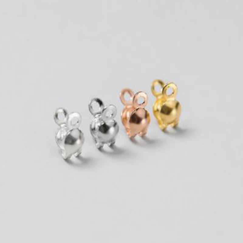 4 Stück Echte Reine 925 Sterli – Jewelry Making Factory Bewertung und Preis