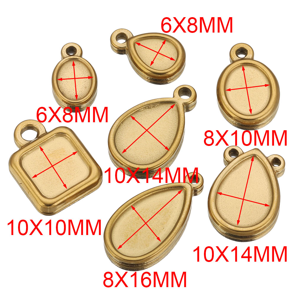 5 Stück Edelstahl-Anhängerrohl – Jewelry Making With Resin Bewertung und Preis