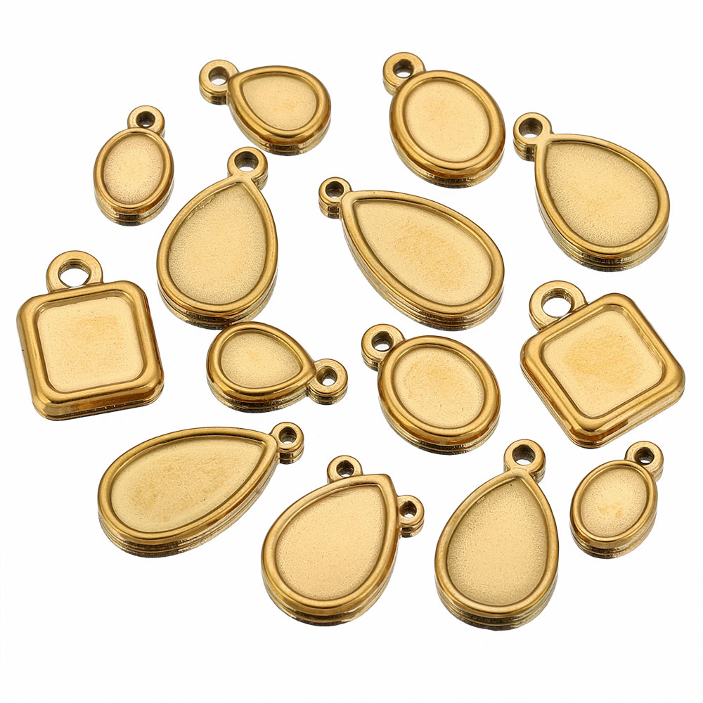 5 Stück Edelstahl-Anhängerrohl – Jewelry Making With Resin Bewertung und Preis