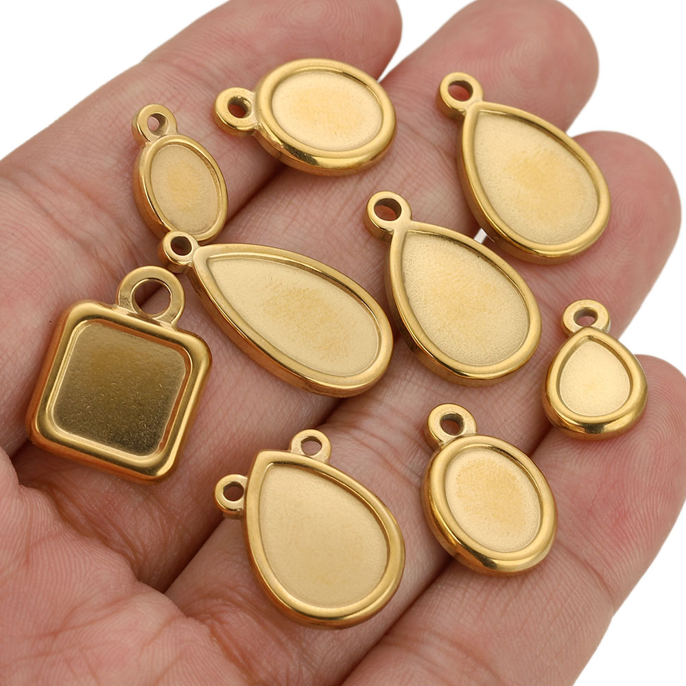5 Stück Edelstahl-Anhängerrohl – Jewelry Making With Resin Bewertung und Preis