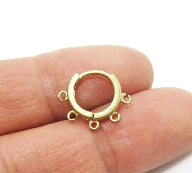 10 Stück Messing-Ohrreifen, Le – Jewelry Making Earring Supplies Bewertung und Preis