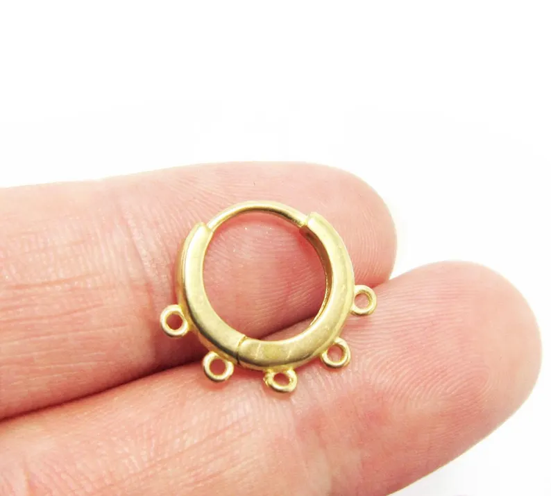 10 Stück Messing-Ohrreifen, Le – Jewelry Making Earring Supplies Bewertung und Preis