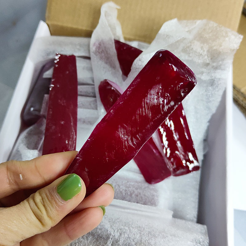 200g pro Los 5 #   Roter Synth – Jewelry Making Raw Materials Bewertung und Preis