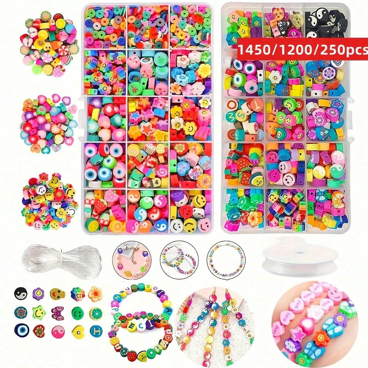 1450/1200/250 Stück Polymer Cl – Jewelry Making Birthday Party Bewertung und Preis