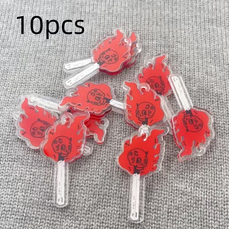 10 Stück Acryl-Totenkopf-Anhän – Jewelry Making Factory Bewertung und Preis