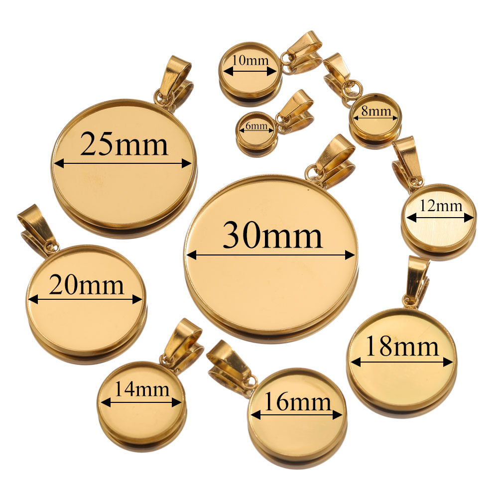 10 Stück Edelstahl Gold Anhäng – Jewelry Making With Resin Bewertung und Preis