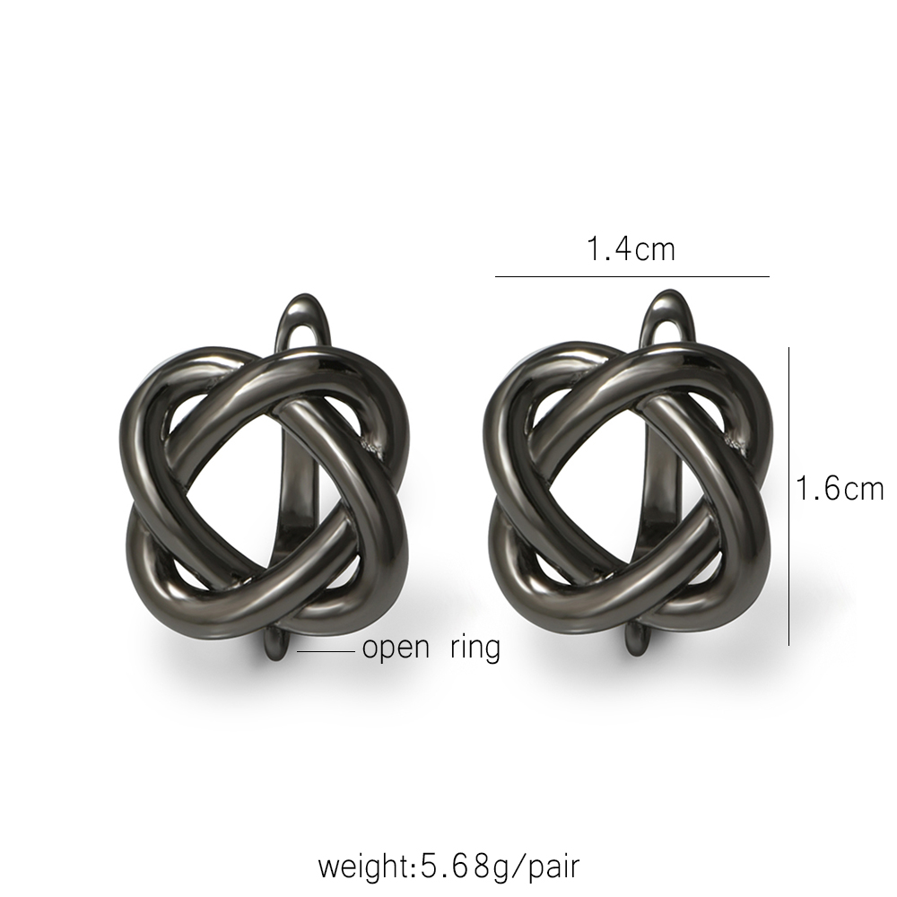 YANASI 1 Paar Waffen-Schwarz M – Jewelry Making Earring Supplies Bewertung und Preis