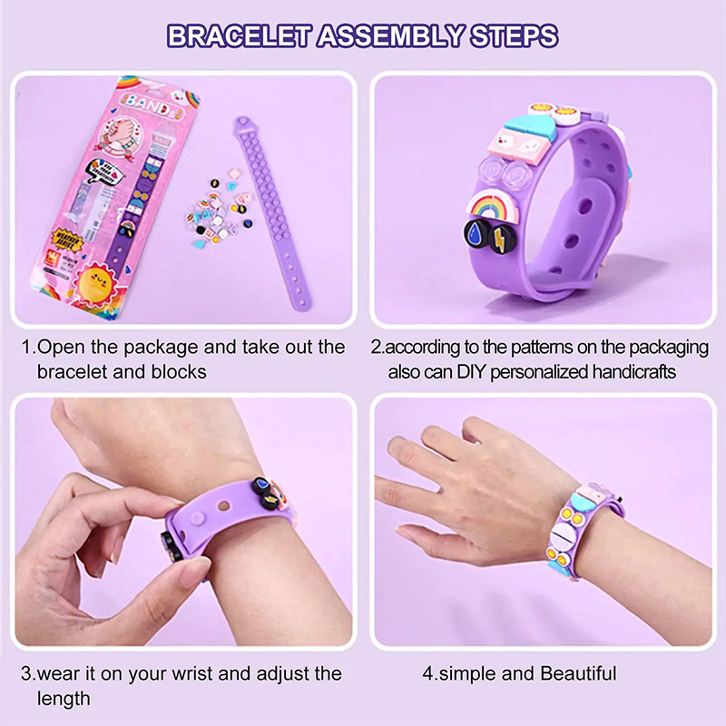 6 Teile/satz Kinder Bausteine  – Jewelry Making Kit Bewertung und Preis