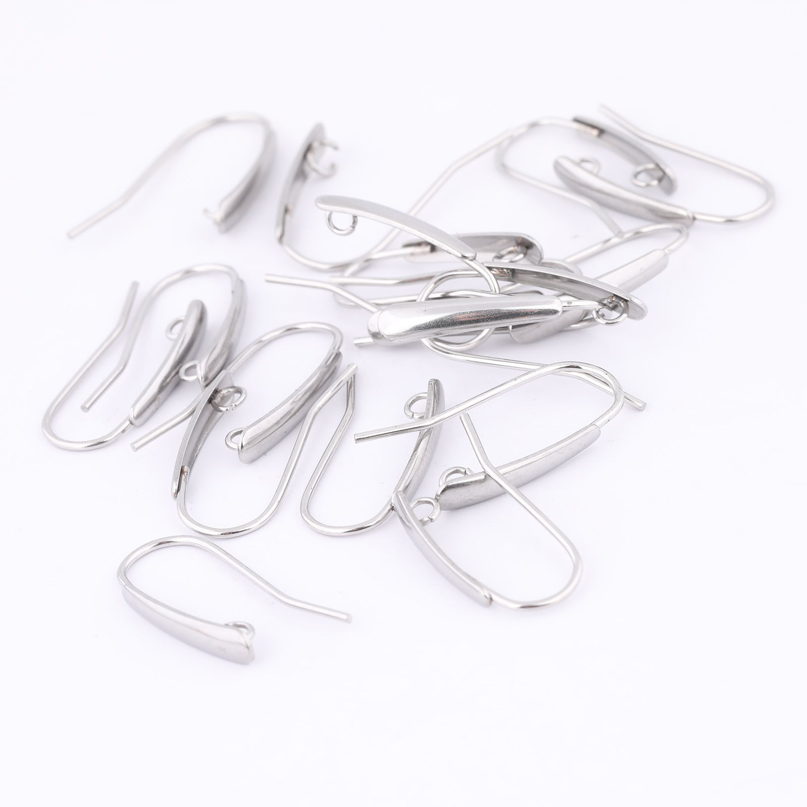 40 Stück Edelstahl-Ohrringhake – Jewelry Making Earring Supplies Bewertung und Preis