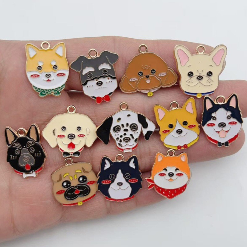 12 Stück Cartoon-Haustier-Anhä – Jewelry Making Birthday Party Bewertung und Preis