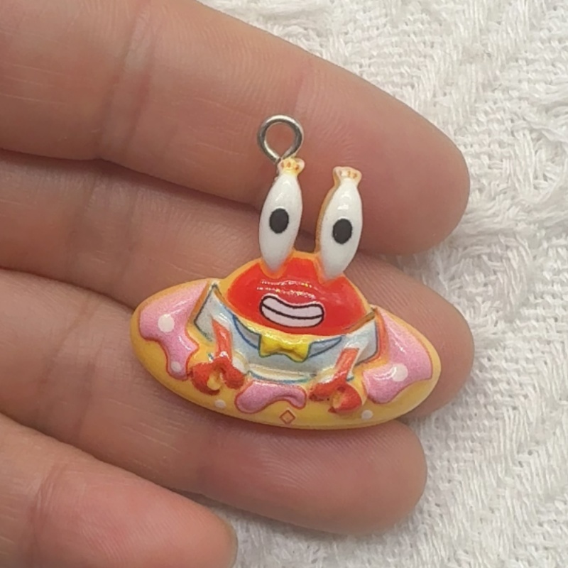 10 Stück Cartoon-Harzanhänger, – Jewelry Making With Resin Bewertung und Preis