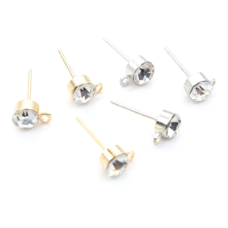 50 Stück Ohrstecker mit Zirkon – Jewelry Making Kit Bewertung und Preis