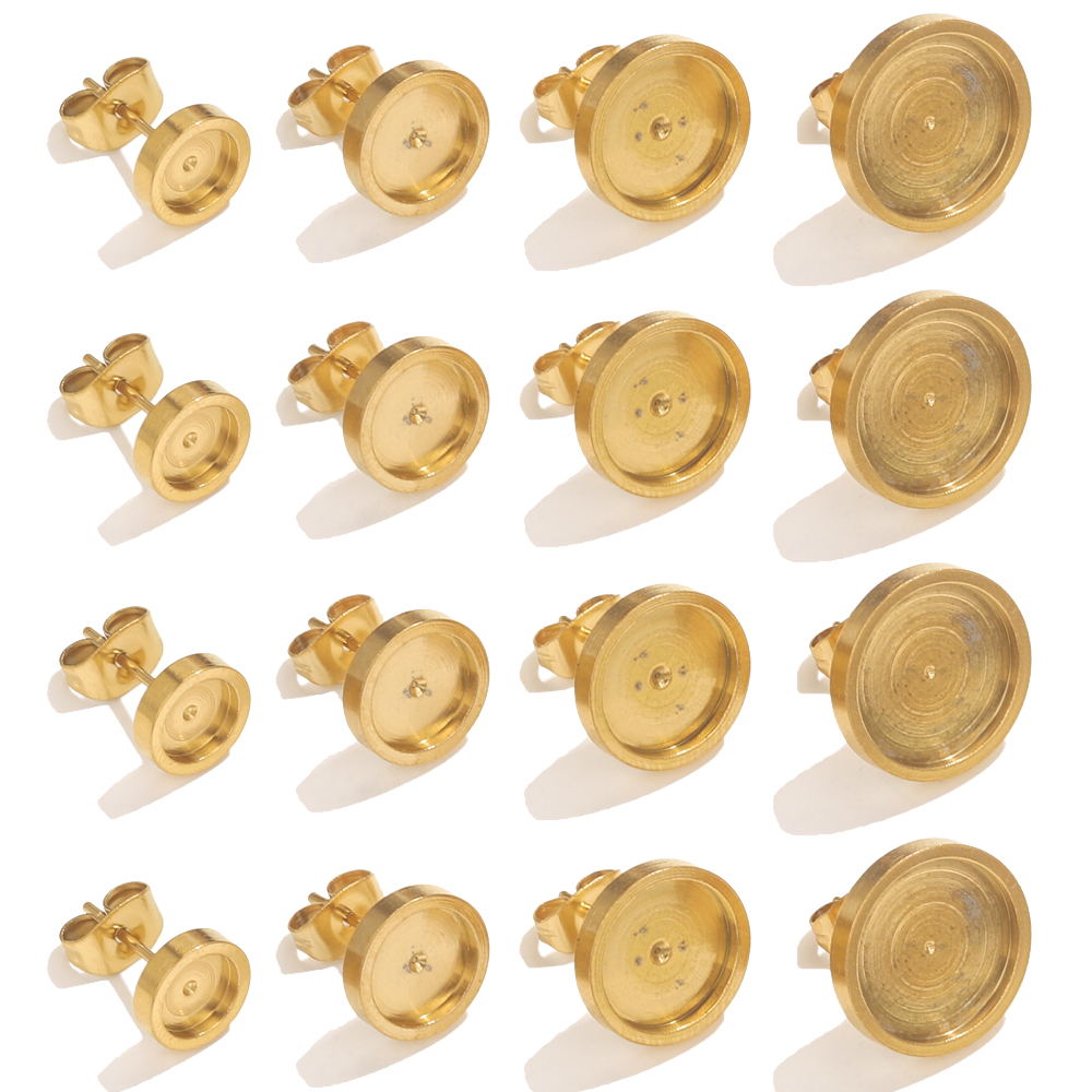 10 Stück Edelstahl Gold Ohrrin – Jewelry Making With Resin Bewertung und Preis