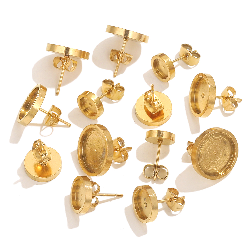 10 Stück Edelstahl Gold Ohrrin – Jewelry Making With Resin Bewertung und Preis