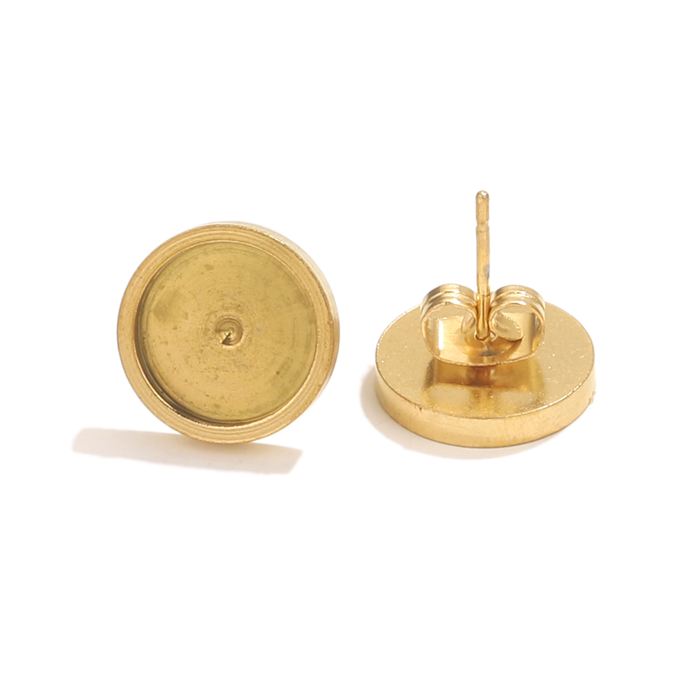 10 Stück Edelstahl Gold Ohrrin – Jewelry Making With Resin Bewertung und Preis